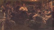 Ilya Repin Vechornisty USA oil painting artist